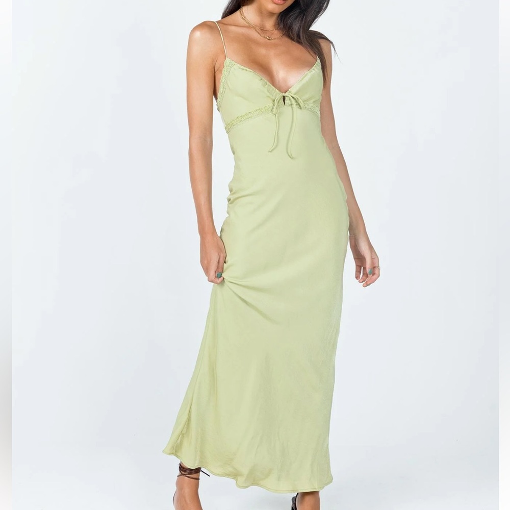 Princess Polly Emily Dress in Green